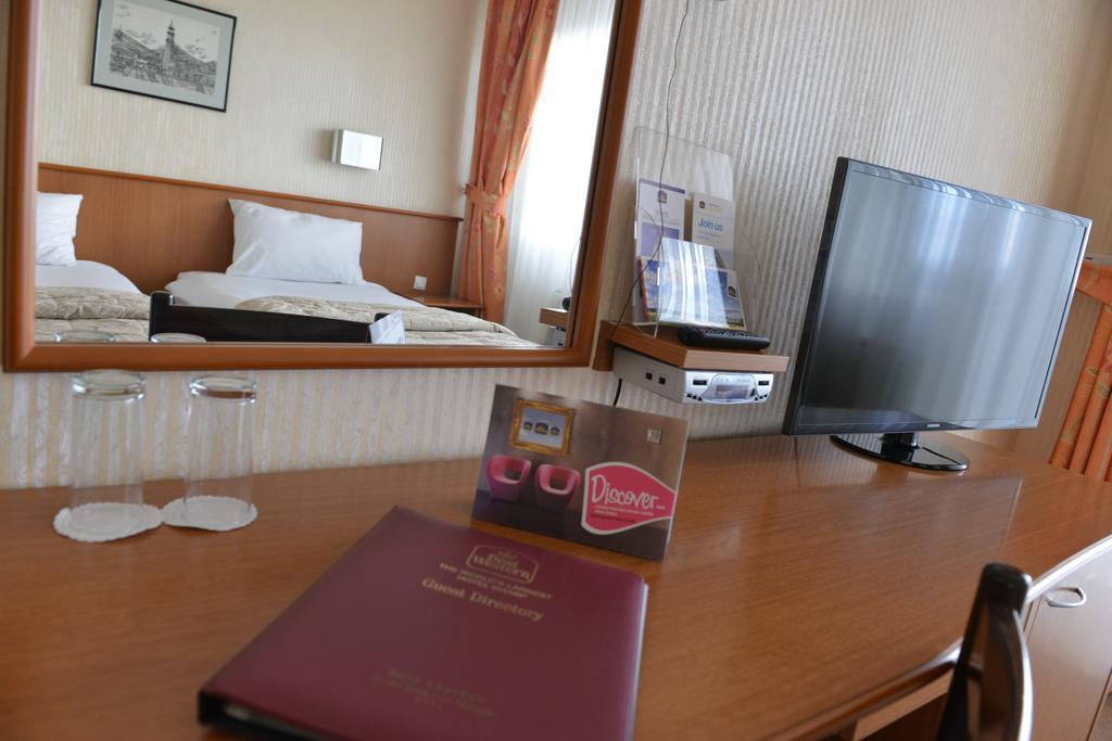 Hotel Bellevue Escópia Quarto foto